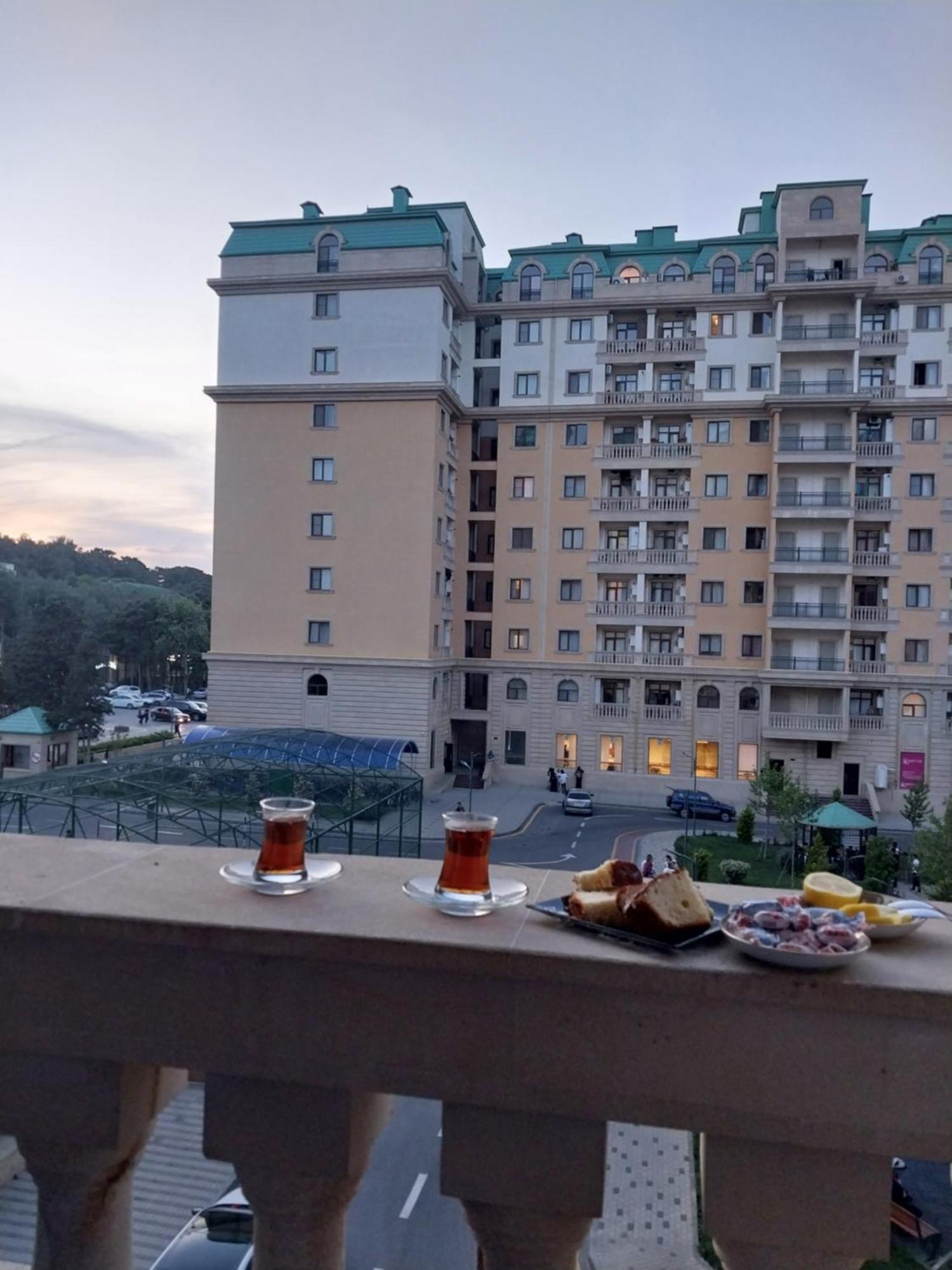 Apartamento Banu House Sumqayıt Exterior foto